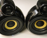 Pair Of Scandyna MicroPod SE Bluetooth Speakers  Black Made In Denmark - £99.35 GBP