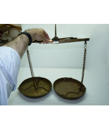 Antique 19C Ottoman Islamic Marked Weighing Scales, Izmir, Bronze X-Bar,... - $246.13 CAD