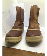Sorel Leather Zip Boys 7 Waterproof  Boots Vintage pinto - €21,23 EUR