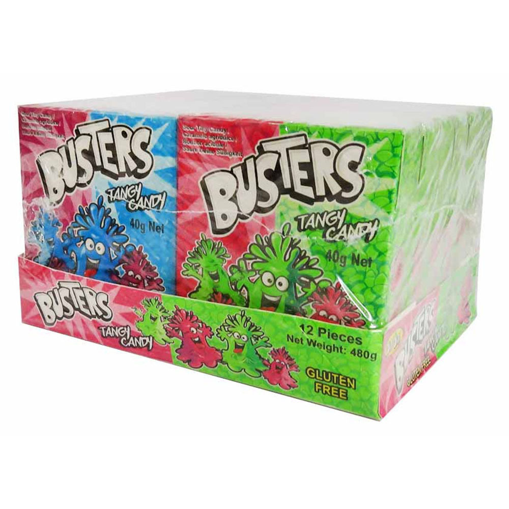 JoJo Busters Tangy Candy Twin Hard Boxes (12x40g) - $33.86