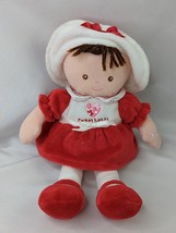 Carters Just One Year Doll Plush 10 Inch Red Sweetheart Stuffed Animal Toy - $10.95