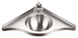 405*405*130mm Triangular Stainless Steel Sink GR-597 Boat Caravan RV Camper - £153.77 GBP+