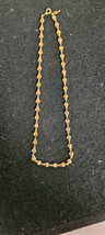 Ladies &quot;Gold Tone&quot; Necklace Heart Cute Valentine Dressy Scottie Terrier? - £7.98 GBP