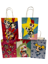 40 Pcs Cartoon Party Gift Bags – 5 Styles with Handles for Kids’ Birthday - $45.53