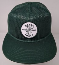 Klein Tools Lineman Patch All Mesh Trucker Hat Baseball Cap Snapback Gre... - $49.49