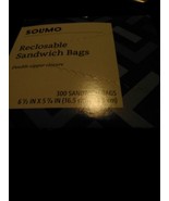Solimo Sandwich Storage Bags, 300 Count. Condition New. - $5.89