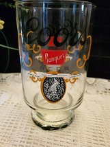 VINTAGE 1970'S BANQUENT 30 OZ. BEER GLASS FOOTED - £9.03 GBP