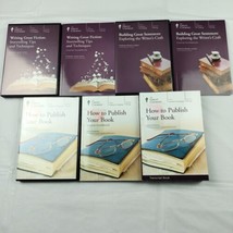 GREAT COURSES Writing DVD Book Lot Literature &amp; language Write Publish Fiction - $23.38