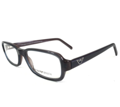 Emporio Armani Petite Eyeglasses Frames 643 483 Shiny Blue Purple 50-17-135 - £44.67 GBP