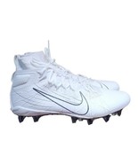 Nike Alpha Huarache 7 Elite LAX AR3136-108 Mens White Size 15 Lacrosse C... - $69.29