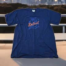 Lee Sport Y2K Detroit Tigers Tshirt Mens Size Large Baseball Outdoor Sports - $25.74