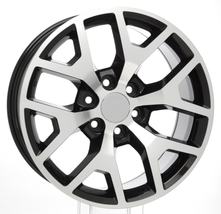 Dodge 20&quot; Black And Machine Honeycomb Wheels For 2019-2023 Ram 1500 - £754.62 GBP