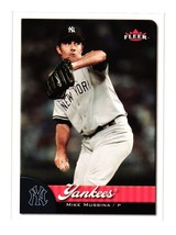 2007 Fleer #119a Mike Mussina New York Yankees - £3.14 GBP