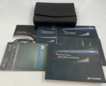 2012 Hyundai Sonata Owners Manual Handbook Set with Case OEM D01B04047 - $17.99