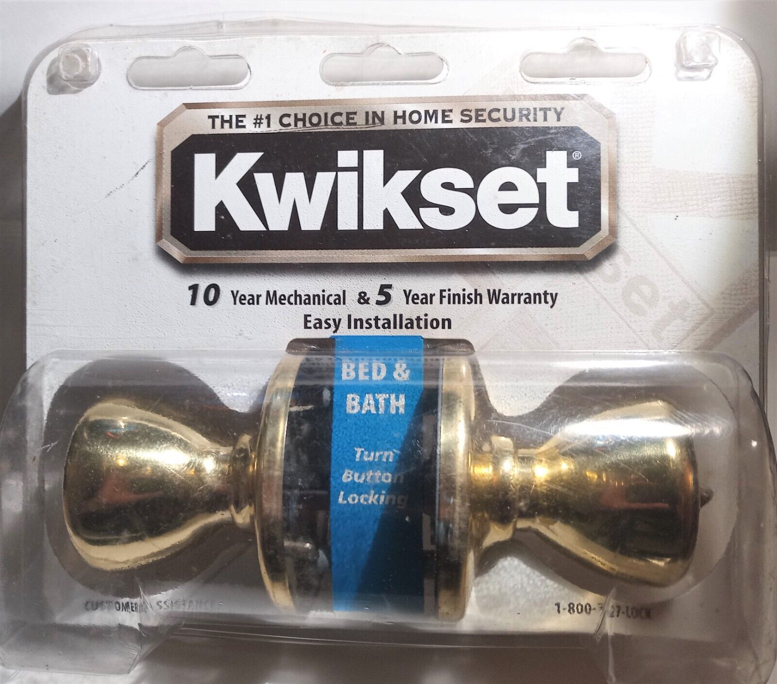 Kwikset Bed/bath Door Knob New - $24.70