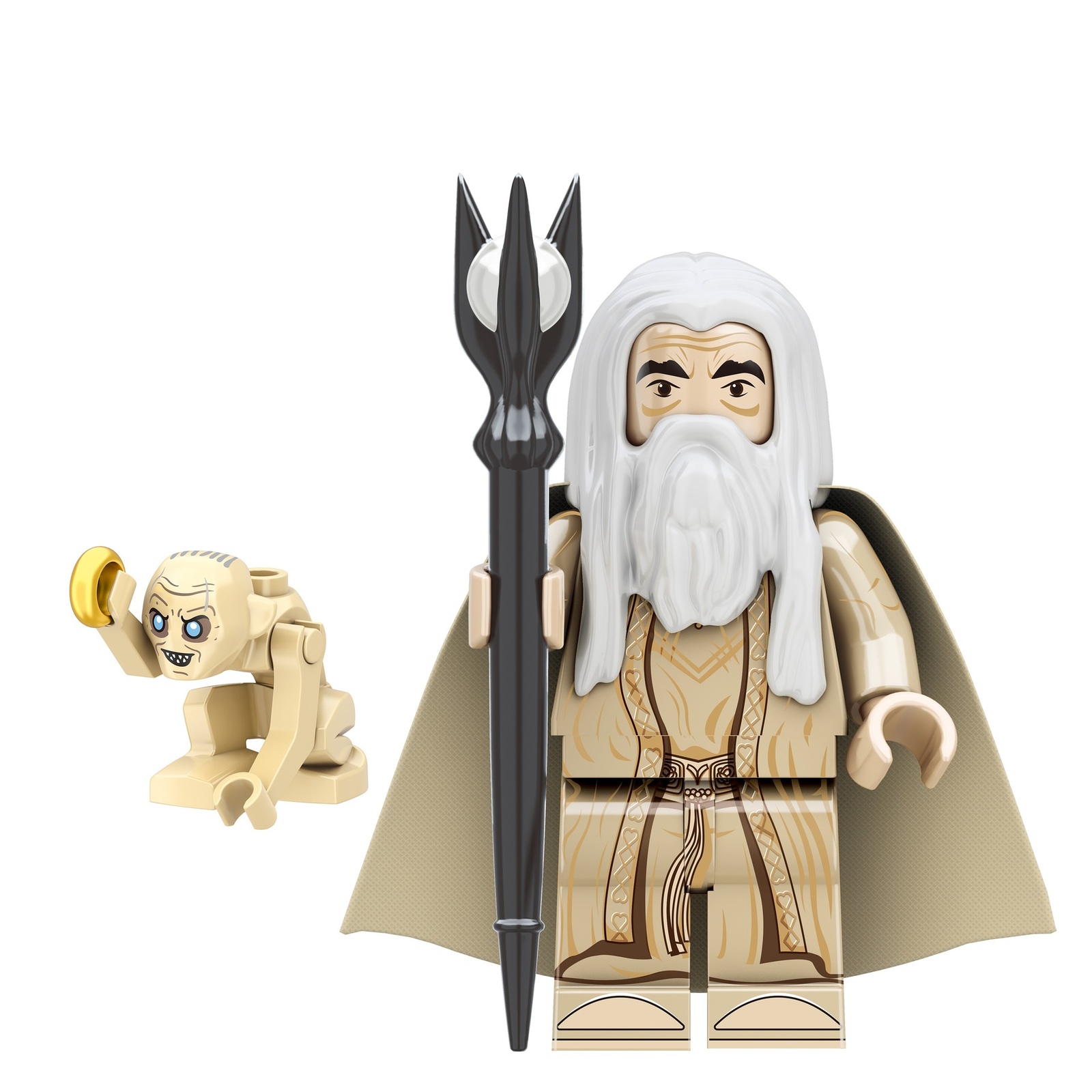 Saruman the White The Lord of the Rings Lego Compatible Minifigure Bricks Toys