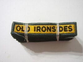 1st ARMORED DIVISION TAB "OLD IRONSIDES"  STYLE 2  FULL COLOR LOT OF 20 ... - $15.84