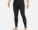 Nike Pro Tights Dri-FIT Men&#39;s Sports Training Bottom Pants Black NWT FB7... - $39.51