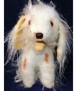 Dakin Shih Tzu Plush RARE White Tan Wire Hair Terrier Puppy Dog 12&quot; Vintage - $102.90 CAD