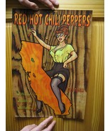 Rouge Chaud Chili Peppers Affiche The Septembre 1998 Fillmore California - $246.38 CAD