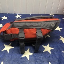 Top Paw Adjustable DOG LIFE JACKET  Orange SMALL  15-30 lbs. Water Flota... - $9.32