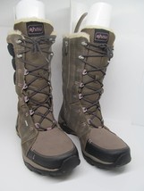 Ahnu Womens Brown And Black Insulated Winter Boots Vibram Soles US 9.5 E... - $49.00