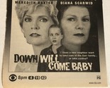 Down Will Come Baby Tv Guide Print Ad Meredith Baxter TPA17 - £4.72 GBP