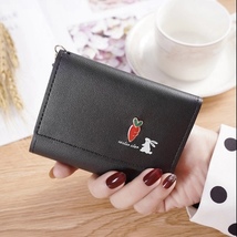 Wallet for Women,Snap Closure Trifold Wallet for Girls,Credit Card Holder - $13.99