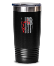 20 oz Tumbler Stainless Steel Insulated  Funny American Flag Bike Sports  - $32.50