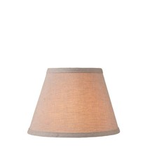 Wrought Iron strap wall sconce with shade - PLUG IN image 3