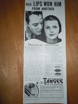 Vintage Tangee Lipstick  Print Magazine Advertisements 1935 - $9.99