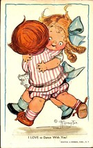 Signed G.G.Drayton (Wiederseim) POSTCARD- &quot;I Love To Dance With You&quot; BK49 - £15.87 GBP