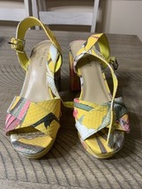 Nine West Chunky Heels Size 5 Fun Day - $281.20 MXN