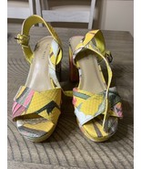 Nine West Chunky Heels Size 5 Fun Day - $15.00