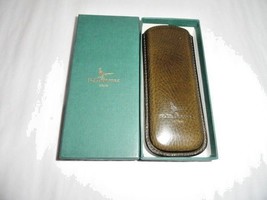 R. D. Gomez Green Leather Glasses Case - £35.41 GBP