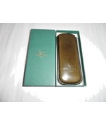 R. D. Gomez Green Leather Glasses Case - $45.00