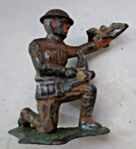 Barclay Military Soldier Homing Pigeons Messenger Bird Cast Metal Lead Figure - £14.31 GBP