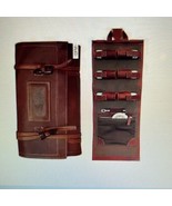 John Allan&#39;s Leather Roll Up Grooming Kit  Travel Kit - €50,72 EUR