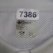 Columbia Sportswear PFG Fishing Polo Adult XL White Lightweight Casual Mens - £18.08 GBP