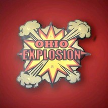 Ohio Explosion Light Up Pin Button Pinback - $9.95