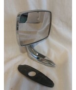 68 69 Buick Door Mirror Chrome 1383841-A Etched 6JC8 JC C60323-401 LH Rear View - $30.01