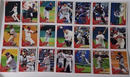 2010 Topps Series 1 &amp; 2 Cleveland Indians Team Set of 21 Baseball Cards - £3.14 GBP