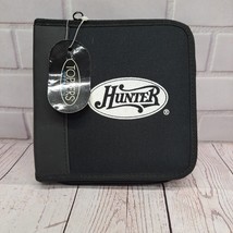 Topper Hunter Carrying Case 24 CD DVD Video Game Storage Soft  Zipper Black - €8,14 EUR
