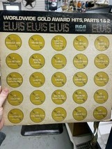 Worldwide Gold Award Hits Part 1&amp;2 Elvis - $30.00
