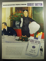 1951 Herbert Tareyton Cigarettes Ad - Mrs. Charles Evans Hughes, III - £14.78 GBP