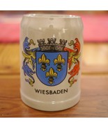 Vintage German Cities Collection Wiesbaden Salt Glazed Stoneware Beer St... - £62.53 GBP