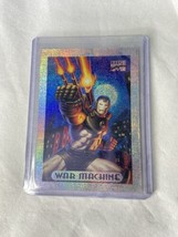 1994 War Machine Marvel Masterpieces Silver Holofoil 10 of 10 With Protector - £11.58 GBP