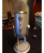 Blue A00132 Yeti Silver Pivoting Microphone - USB Tested And Working No ... - $65.51 CAD