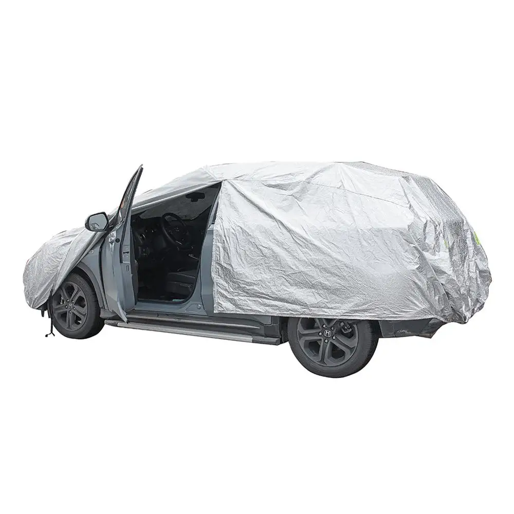 Coating Thicken Cotton Liner Car Cover for Tesla Model Y Full Coverage with - £65.21 GBP