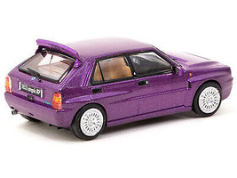 Lancia Delta HF Integrale Viola Purple Metallic Road64 Series 1/64 Diecast Model - £25.38 GBP